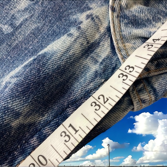 Good Treasures Custom Reverse Tie Dye Wrangler Cash Jeans Size 7/8 - Picture 11 of 16